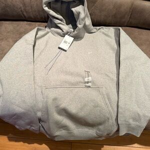 Nike Light Gray Men's Hoodie XXL